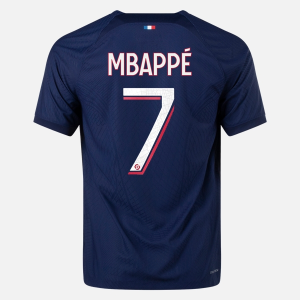 Billige Fotballdrakter Paris Saint Germain PSG Kylian Mbappé 7 Hjemmedrakt 2023 2024 – Kortermet